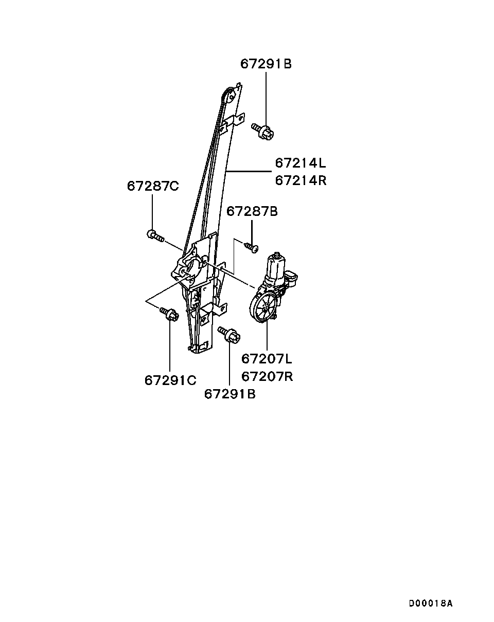 Front Door Window Regulator