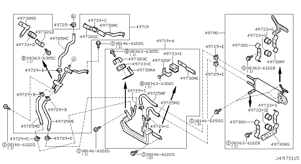 Power Steering Piping