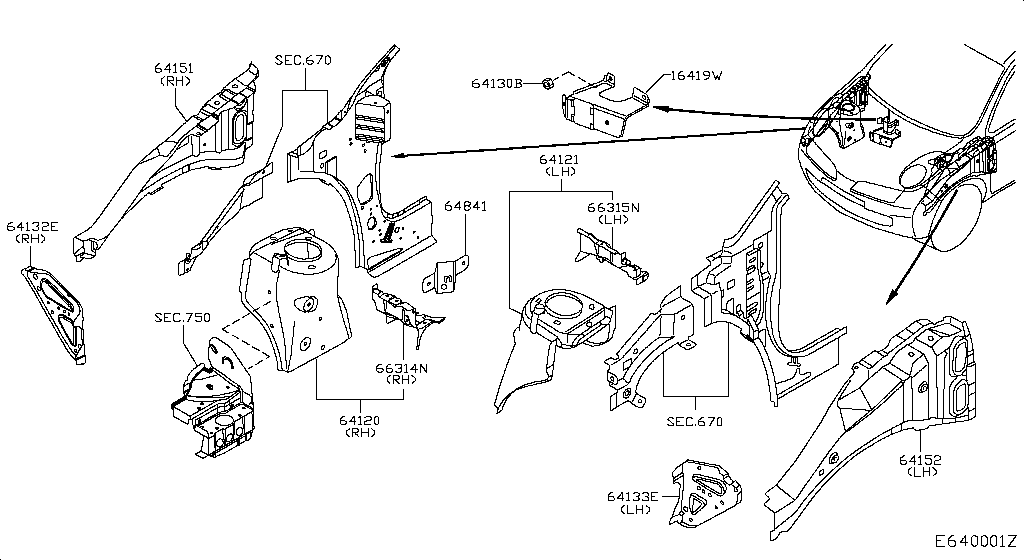 Hood Ledge & Fitting