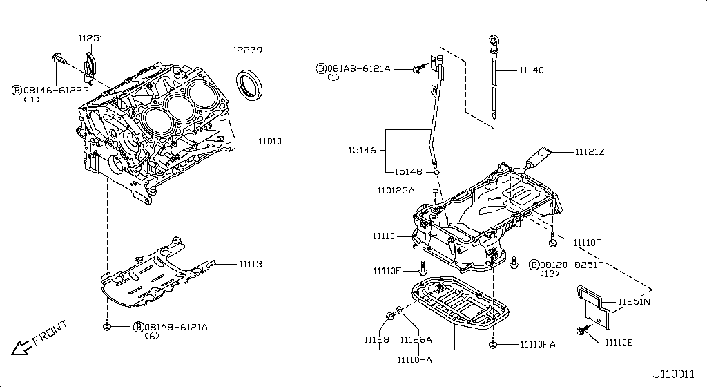 Cylinder Block & Oil Pan
