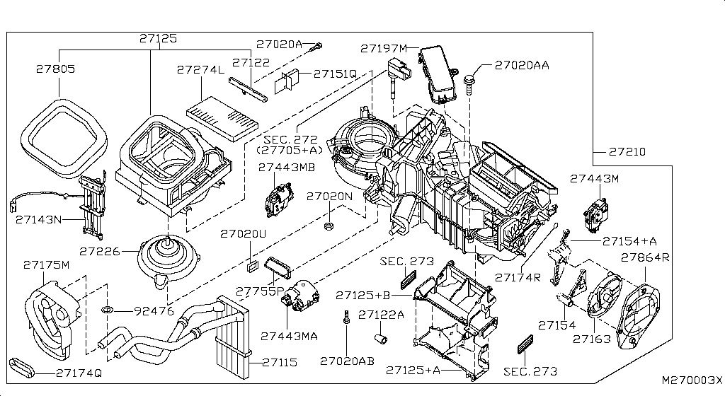 Heater Blower Unit