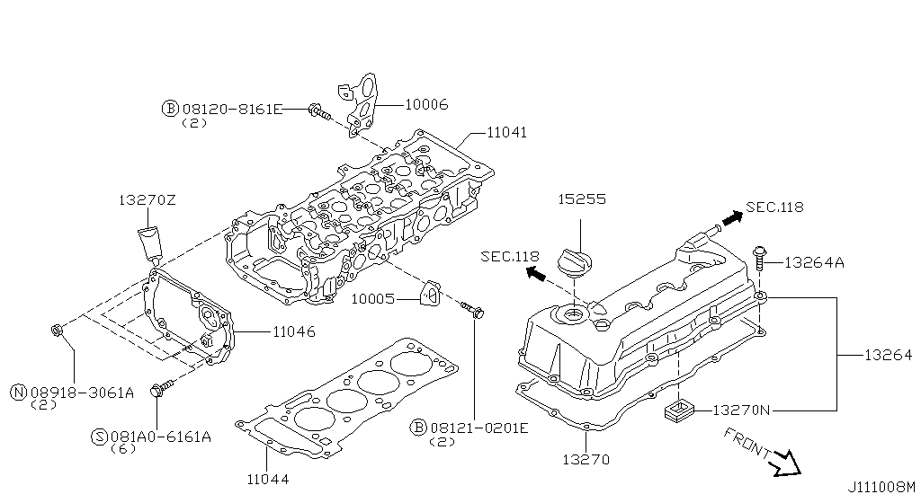 Cylinder Head & Rocker Cover
