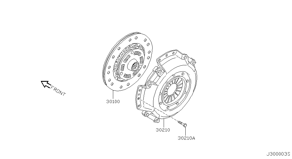 Clutch Cover Disc Release Parts