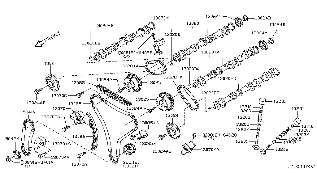 Camshaft & Valve Mechanism