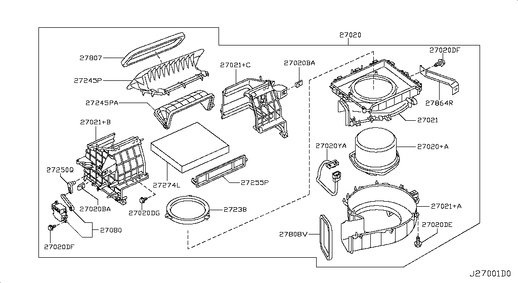 Heater Blower Unit