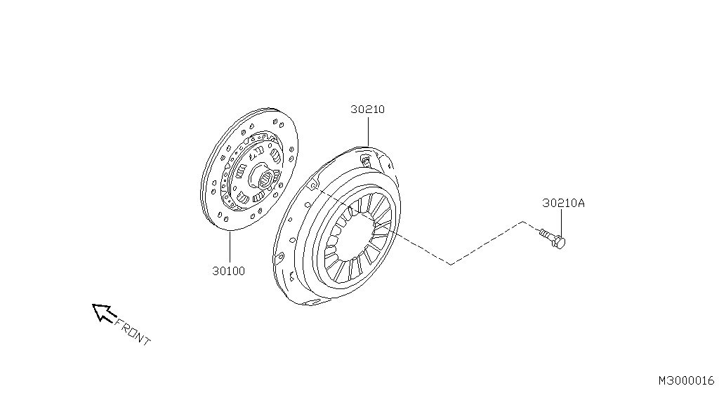 Clutch Cover Disc Release Parts