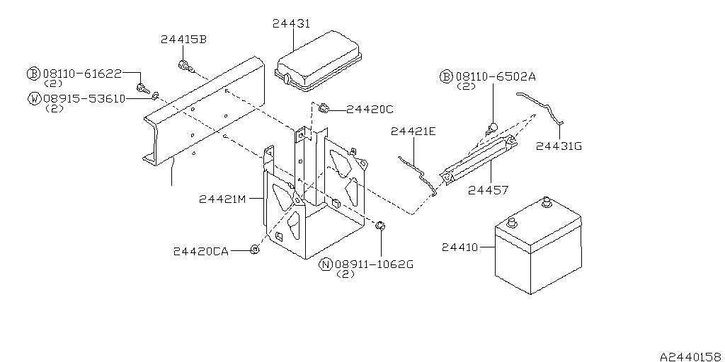 Battery & Battery Mounting