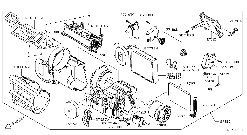 Heater Blower Unit
