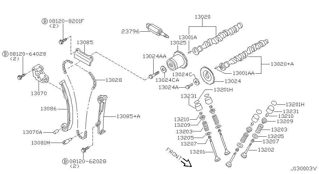 Camshaft & Valve Mechanism