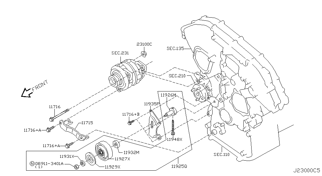 Alternator Fitting