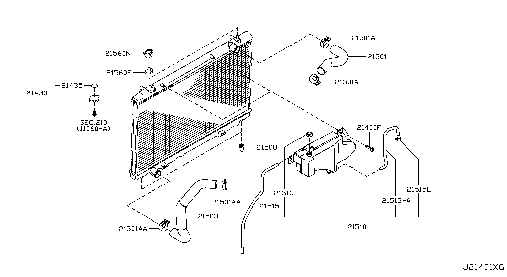 Radiator Shroud Inverter Cooling