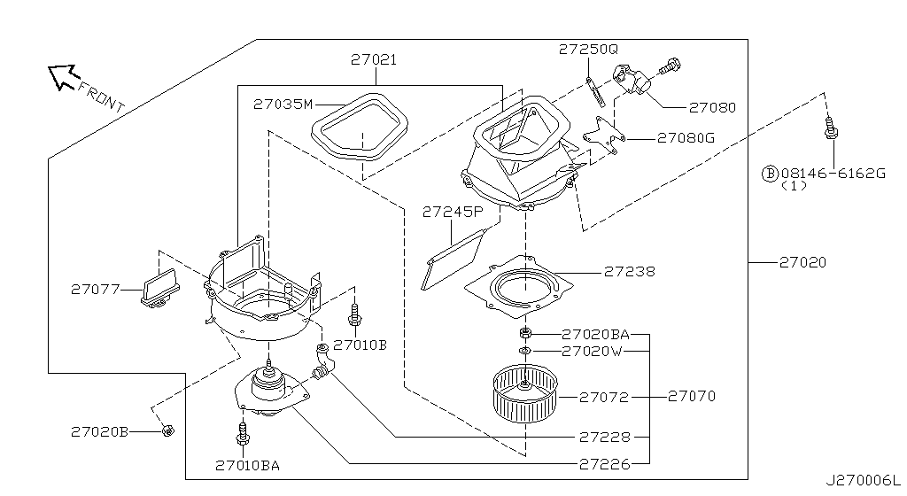 Heater Blower Unit