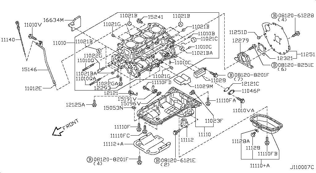 Cylinder Block & Oil Pan