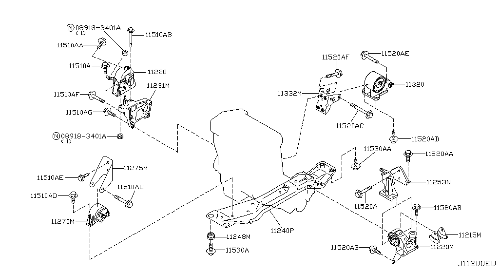 Engine & Transmission Mounting