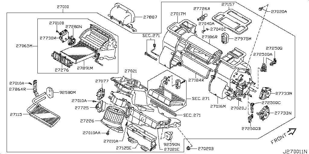 Heater Blower Unit