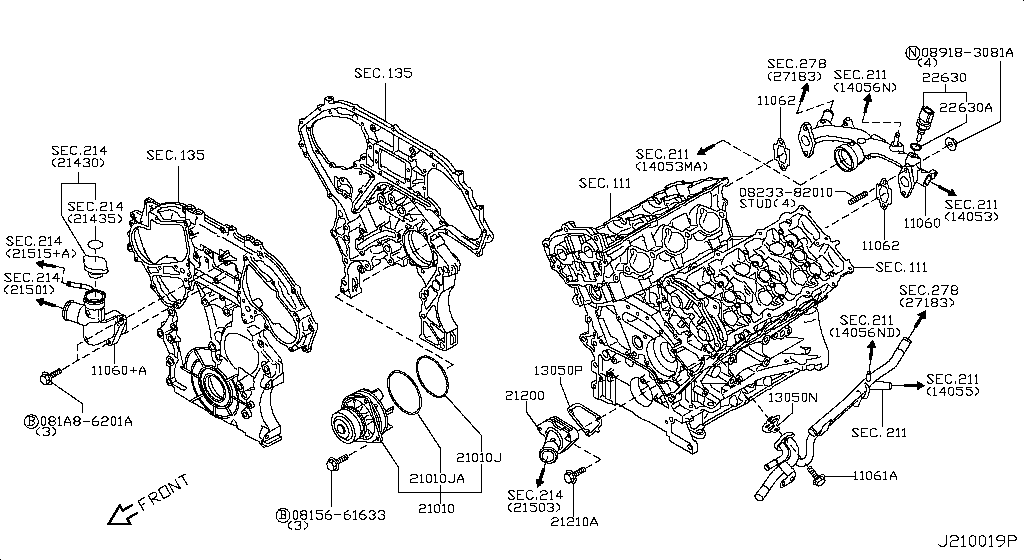 Water Pump, Cooling Fan & Thermostat