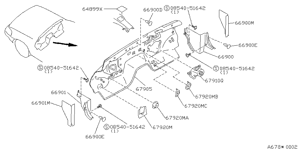 Datsun Trimming & Fitting