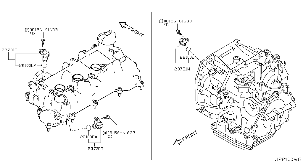 Distributor Ignition Timing Sensor