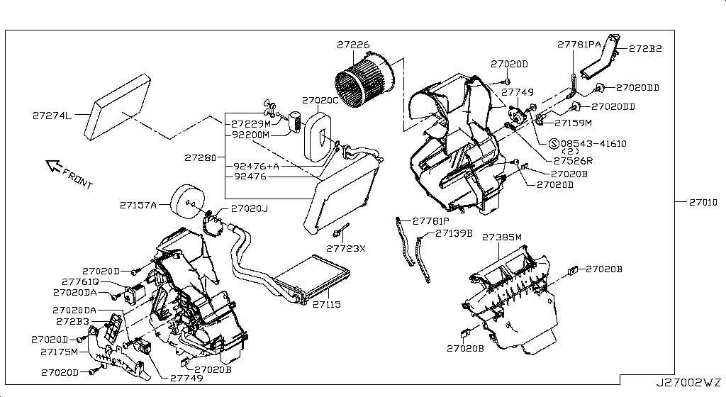 Heater Blower Unit