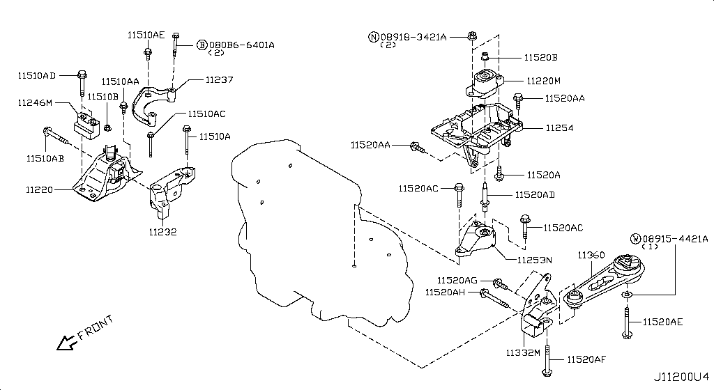 Engine & Transmission Mounting