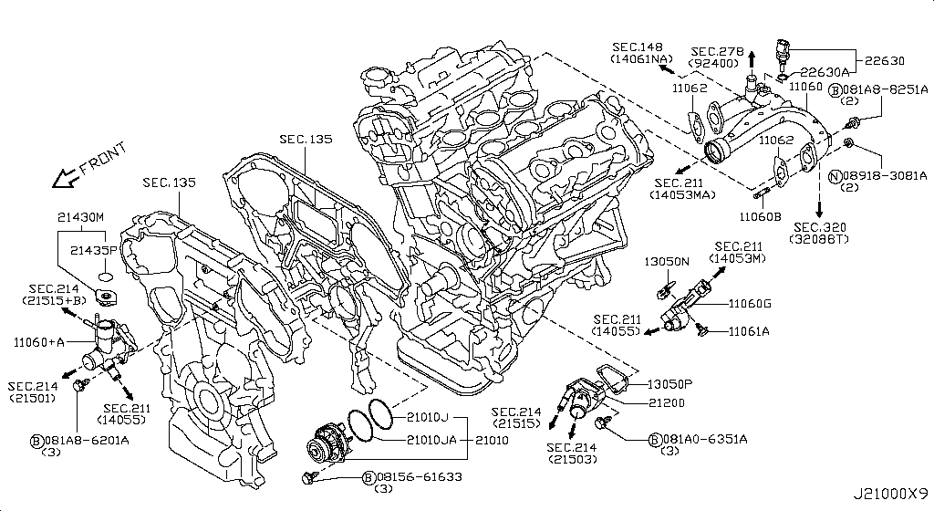 Water Pump, Cooling Fan & Thermostat