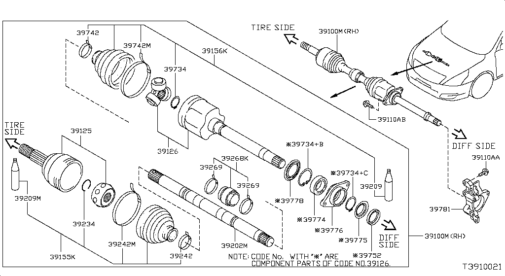 Front Drive Shaft