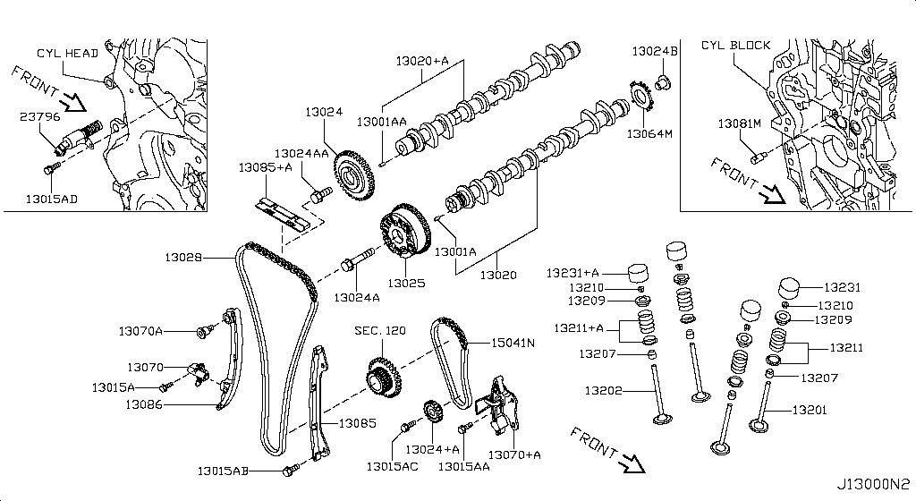 Camshaft & Valve Mechanism
