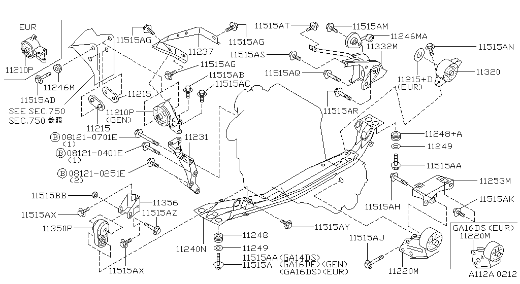 Engine & Transmission Mounting
