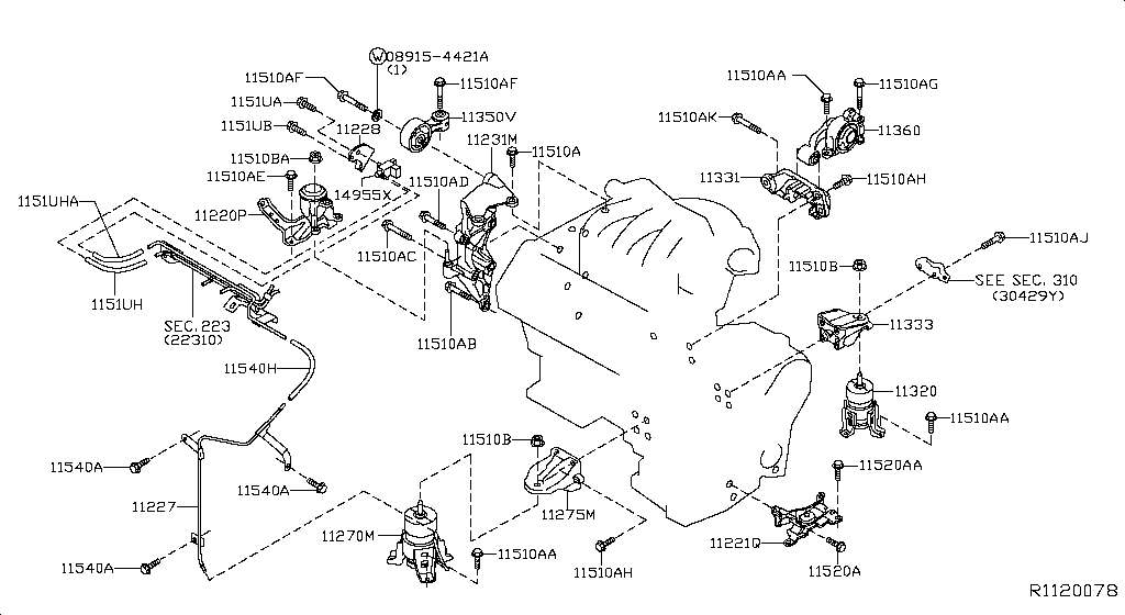 Engine & Transmission Mounting