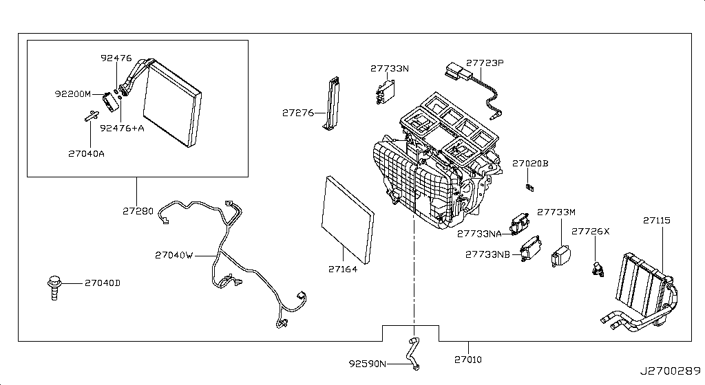 Heater Blower Unit