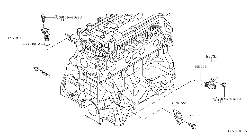 Distributor Ignition Timing Sensor