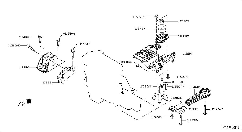 Engine & Transmission Mounting