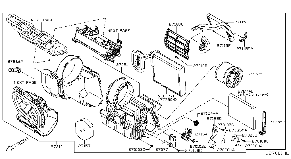 Heater Blower Unit