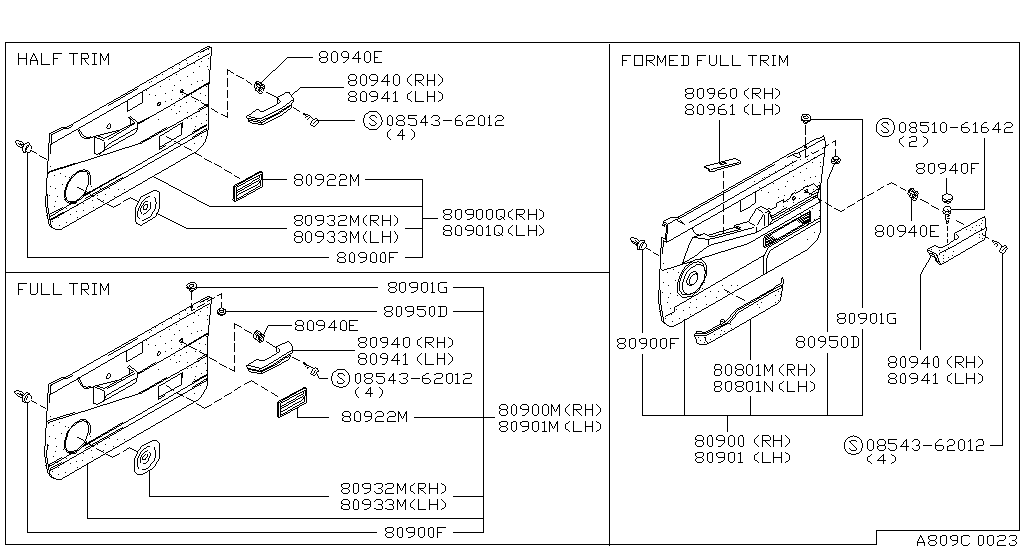 Recorte de la puerta principal