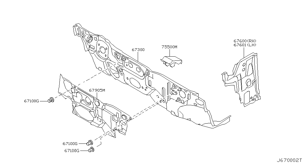 Dash Panel & Fitting