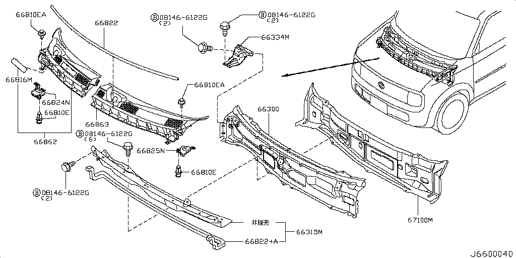 Cowl Top Fittings