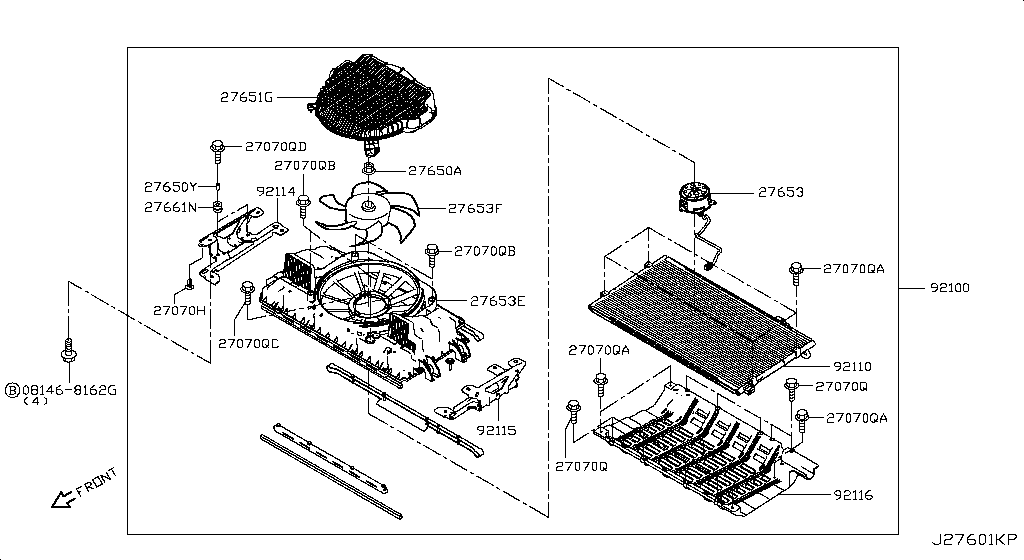 Condenser, Liquid Tank & Piping
