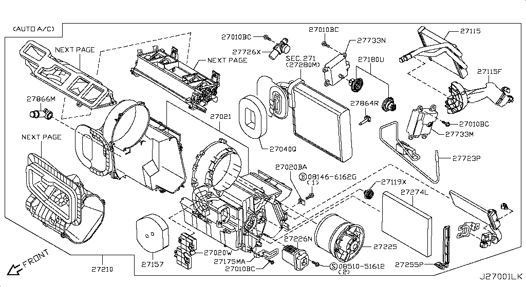 Heater Blower Unit