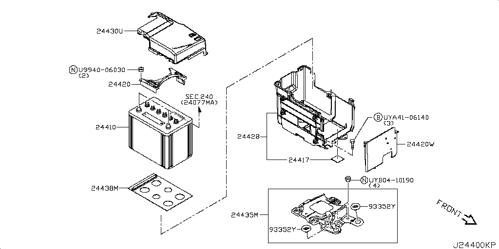 Battery & Battery Mounting
