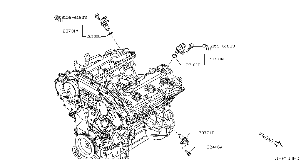 Distributor Ignition Timing Sensor