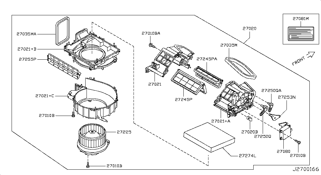 Heater Blower Unit