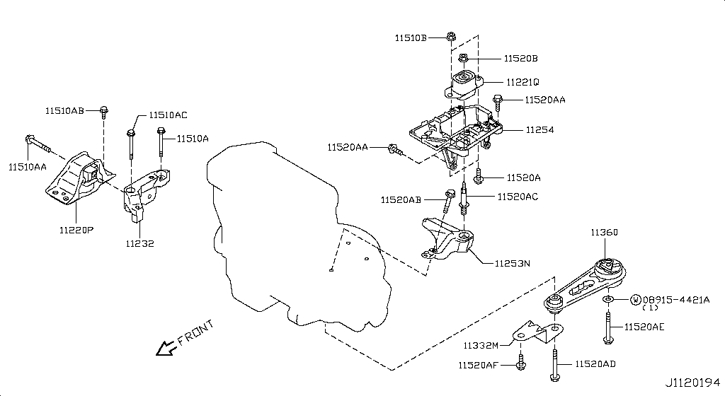 Engine & Transmission Mounting