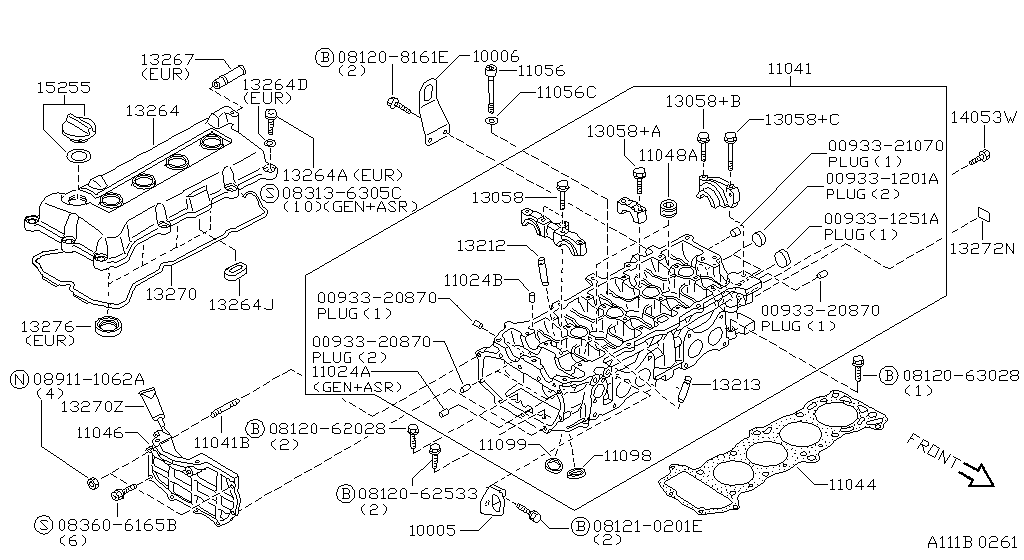 Cylinder Head & Rocker Cover
