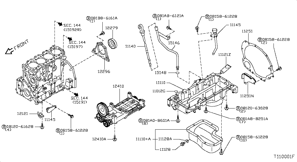 Cylinder Block & Oil Pan