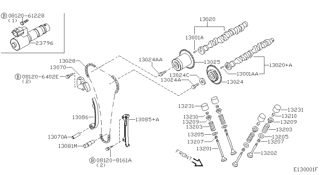Camshaft & Valve Mechanism