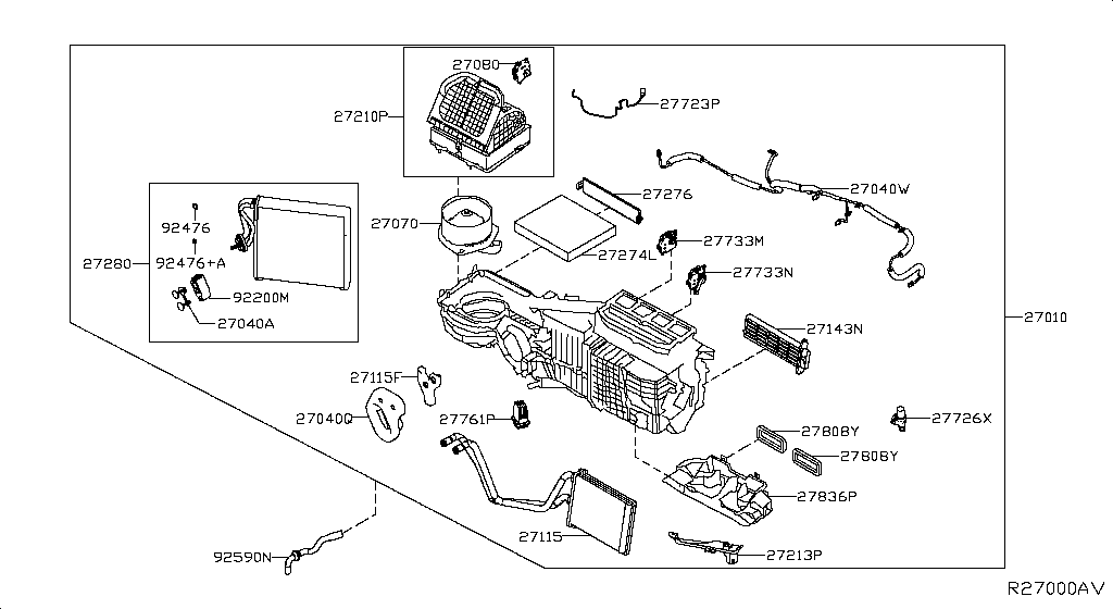 Heater Blower Unit