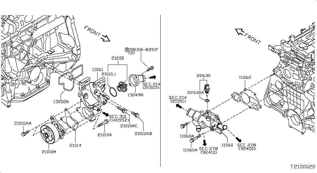 Water Pump, Cooling Fan & Thermostat