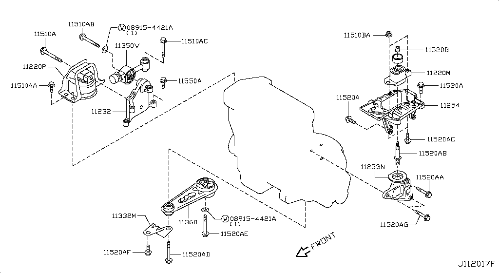 Engine & Transmission Mounting