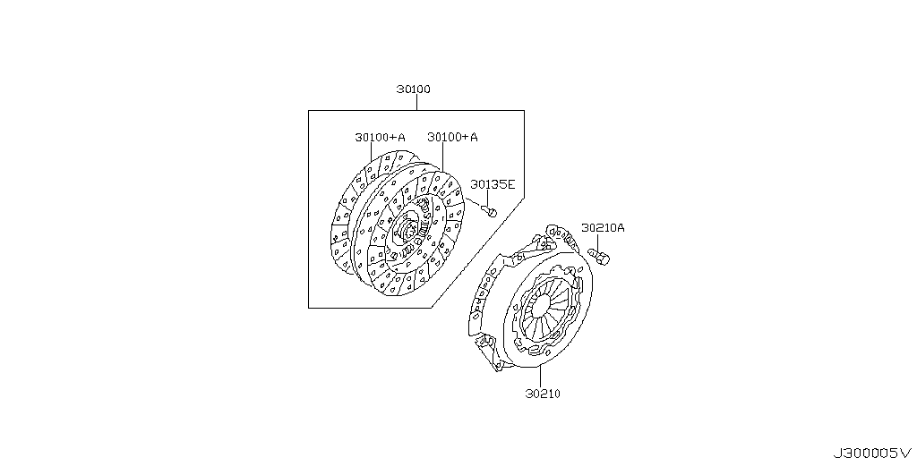 Clutch Cover, Disc & Release Parts