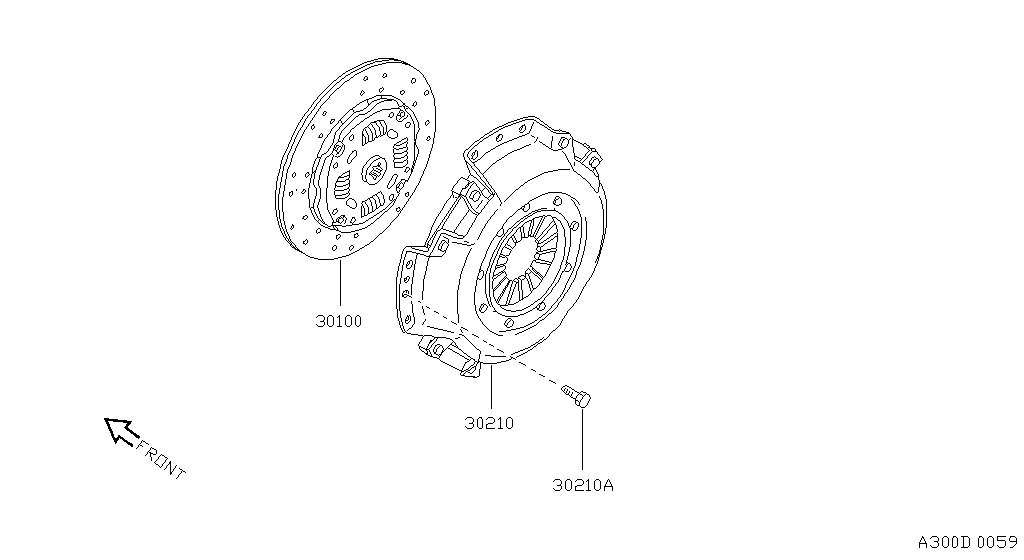 Clutch Cover Disc Release Parts